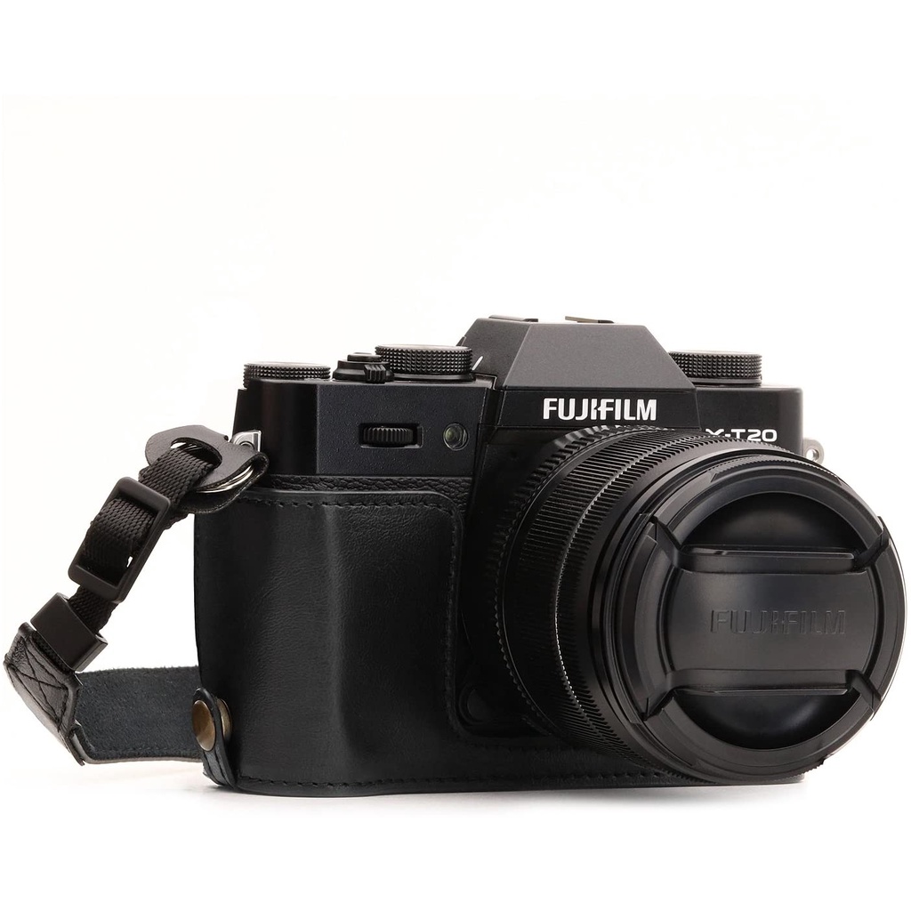 เคสกล้อง-fuji-fujifilm-x-t30-x-t20-x-t10-ฮาฟเคส-เคส-หนัง-กระเป๋ากล้อง-เคสกันกระแทก-camera-half-case-bag-xt30-xt20-xt10