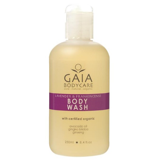 gaia-bodycare-ครีมอาบน้ำ-ไกอา-บอดี้-วอช-สูตรสารสกัดออร์แกนิคจากน้ำมันอโวคาโด-แปะก๊วย-และโสม-กลิ่นลาเวนเดอร์-ขวดละ-250-มิ