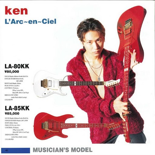 FERNANDES LA-85KK L'Arc~en~Ciel KEN MODEL | Shopee Thailand