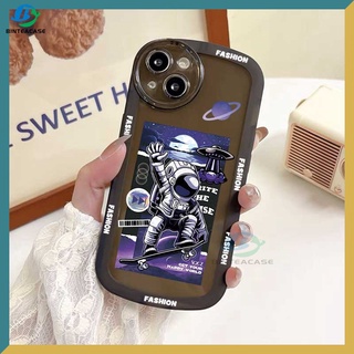 เคสโทรศัพท์มือถือ TPU ลายนักบินอวกาศ สําหรับ VIVO Y16 Y33S Y22 Y35 Y21T Y21S Y33S Y11 Y12 Y15 Y17 Y12S Y12A Y15S Y15A Y20S Y20i Y19 Y91C Y30 Y50 Y51 S1