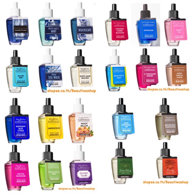 รีฟิลน้ำหอมเสียบปลั๊ก-wallflowers-bath-and-body-works-24ml-ให้ห้องหอม-สร้างความรู้สึกดีๆ-สร้างความสุข-ความอบอุ่นให้ทุกคน