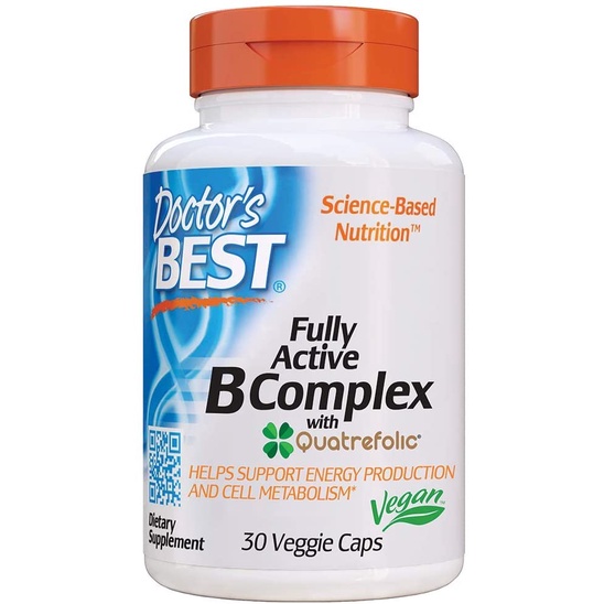 ภาพสินค้าDoctor's Best, Fully Active B Complex Supports Energy จากร้าน w_green_shop บน Shopee ภาพที่ 1