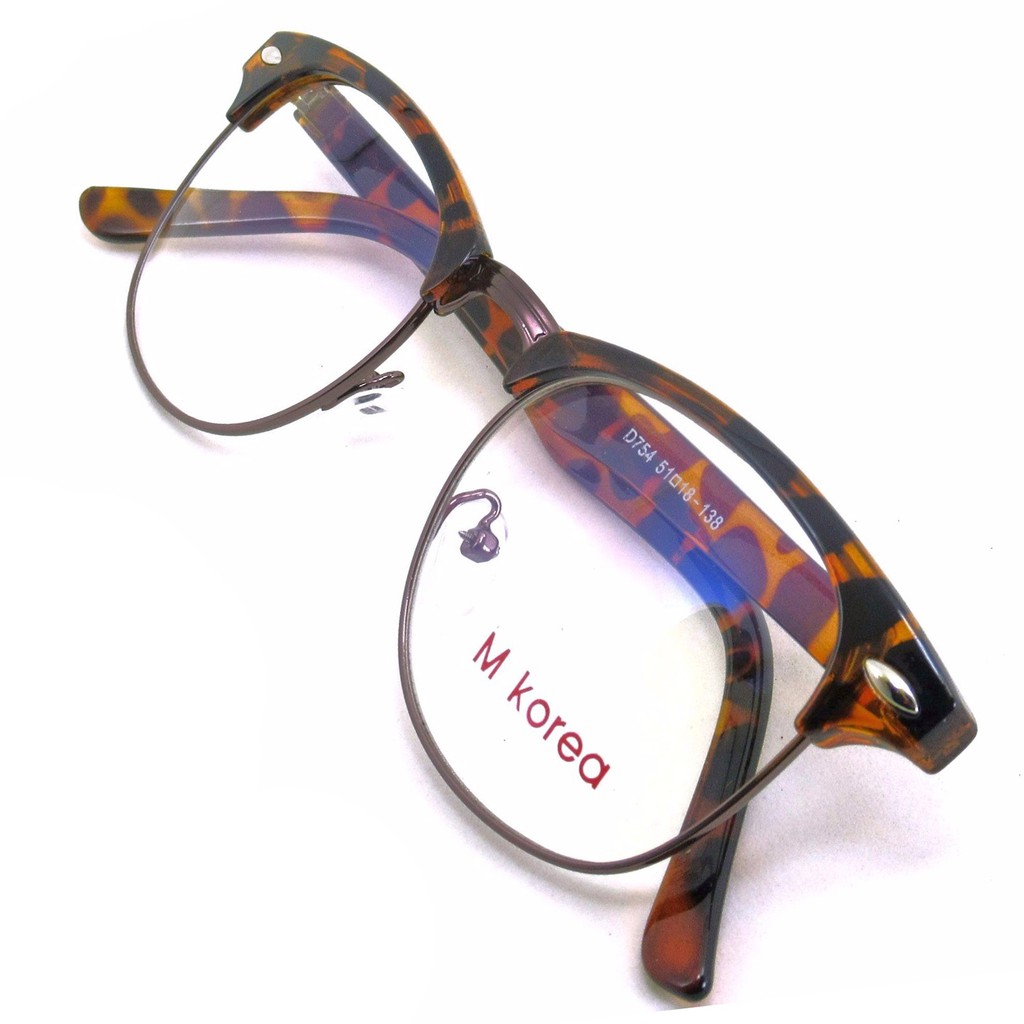 fashion-m-korea-แว่นตากรองแสงสีฟ้า-d-754-สีน้ำตาลลายกละขาน้ำตาล-ถนอมสายตา
