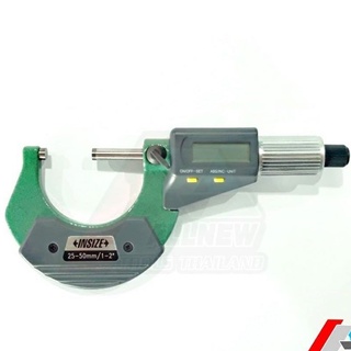 ไมโครมิเตอร์วัดนอกแบบดิจิตอล (Digital Outside Micrometers) รุ่น 3109-25A ความละเอียด 0.001mm/0.00005 นิ้ว