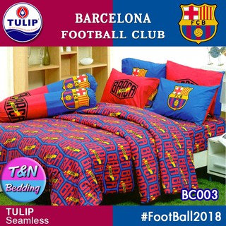 สินค้า Tulip Football ชุดผ้าปู+ผ้านวม ลายลิเวอร์พูล Bacelona BC003