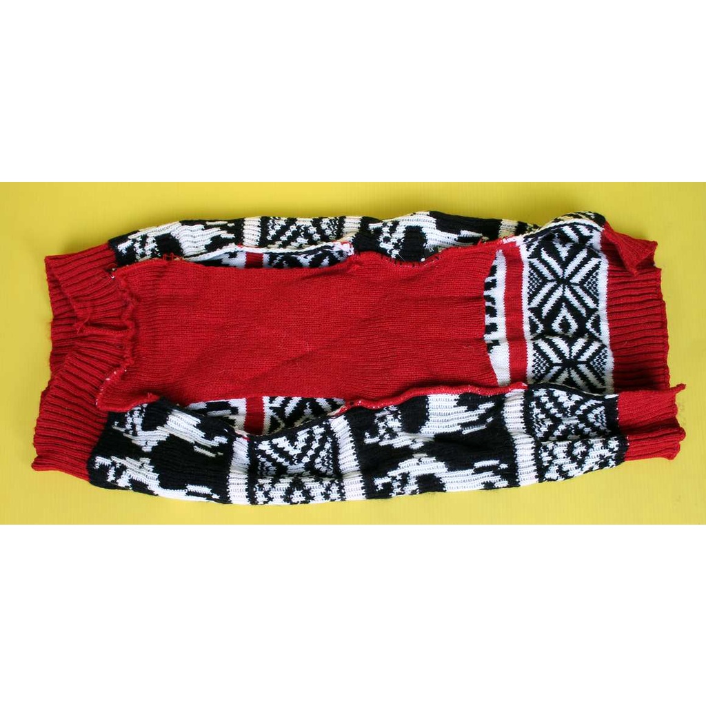 พร้อมส่ง-เสื้อกันหนาวสุนัข-สีแดง