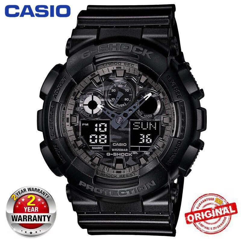 (ของแท้ 100%) Casio Gshock GA110 GA100 ของแท้ 100% 16 สี สําหรับผู้ชาย ...