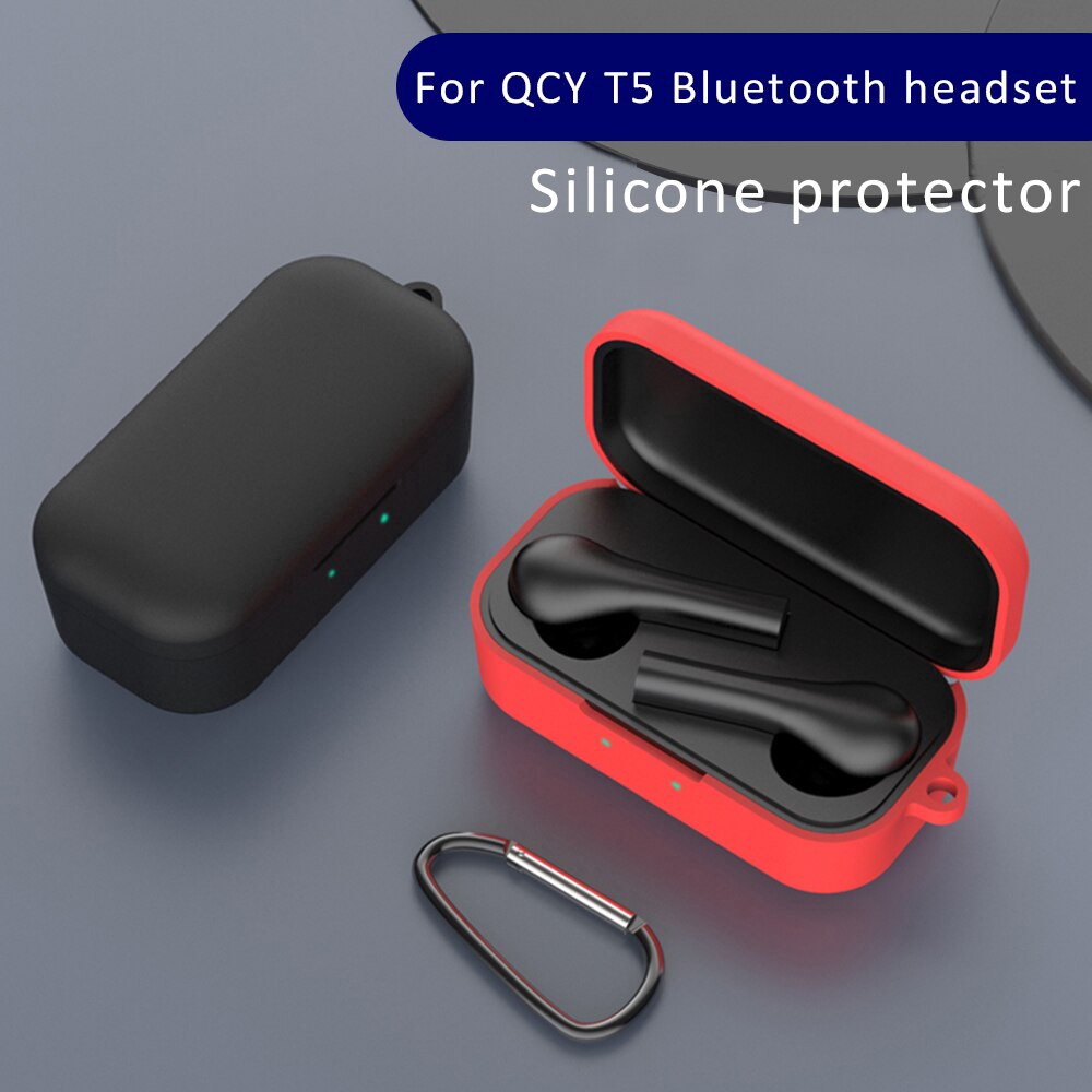 3c-qcyt5-1-qcy-t5-bluetooth-earphone-silicone-case-protective-sleeve-anti-fall-silicone-protective-sleeve-with-buckle