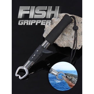 กริปเปอร์ควบคุมปลา ที่จับปากปลา ปากจับสแตนเลส Fish Gripper Fishing Tool