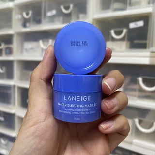 สูตรใหม่ New!! laneige water sleeping mask_ex microbiome ขนาดทดลอง 15ml