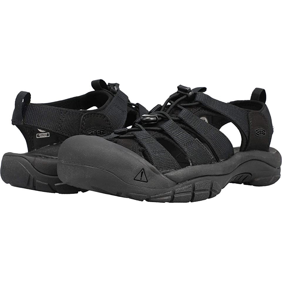 รองเท้าผู้ชาย-keen-men-newport-h2-triple-black