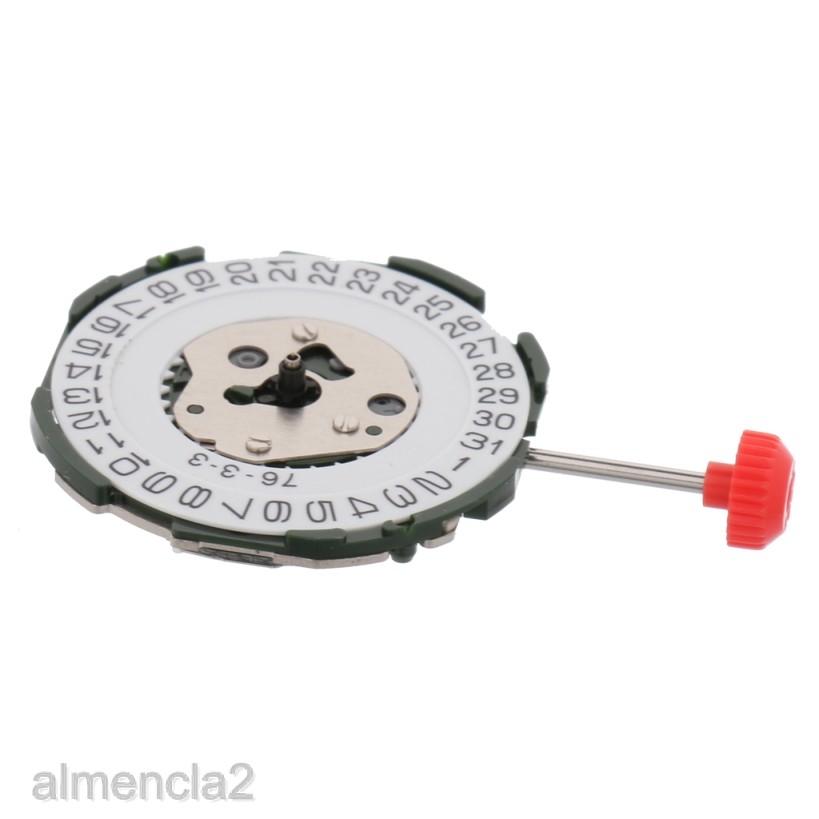 ภาพหน้าปกสินค้าWhite Dial Quartz Watch Movement for Miyota 2035 Watches Battery Included จากร้าน almencla2.th บน Shopee