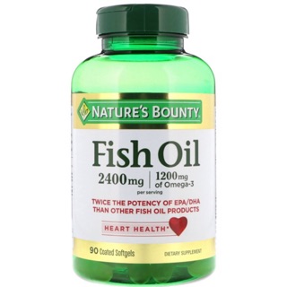 น้ำมันปลา Fish Oil 2400mg หรือ 1250 mg