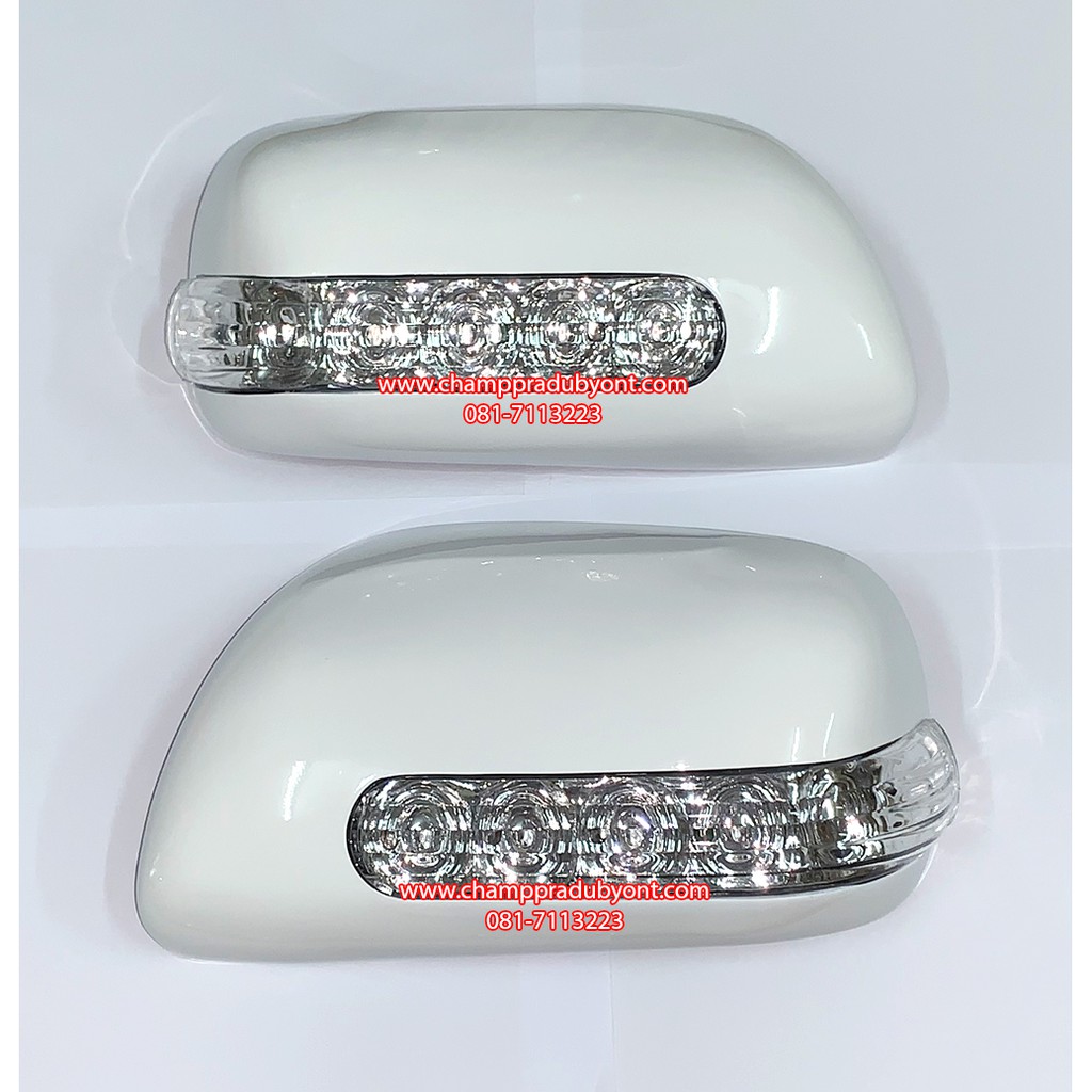 ครอบกระจกมองข้างมีไฟ-ครอบกระจก-toyota-vios-วีออส-2007-2008-2009-2010-2011-2012