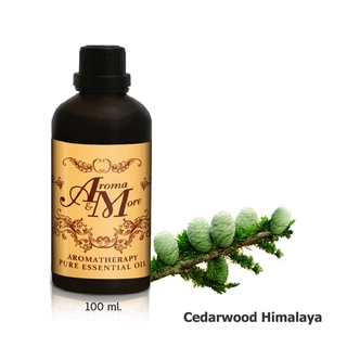 Aroma&amp;More Cedarwood Himalayan Essential oil / น้ำมันหอมระเหยซีดาร์วูด หิมาลายัน / India 100ML