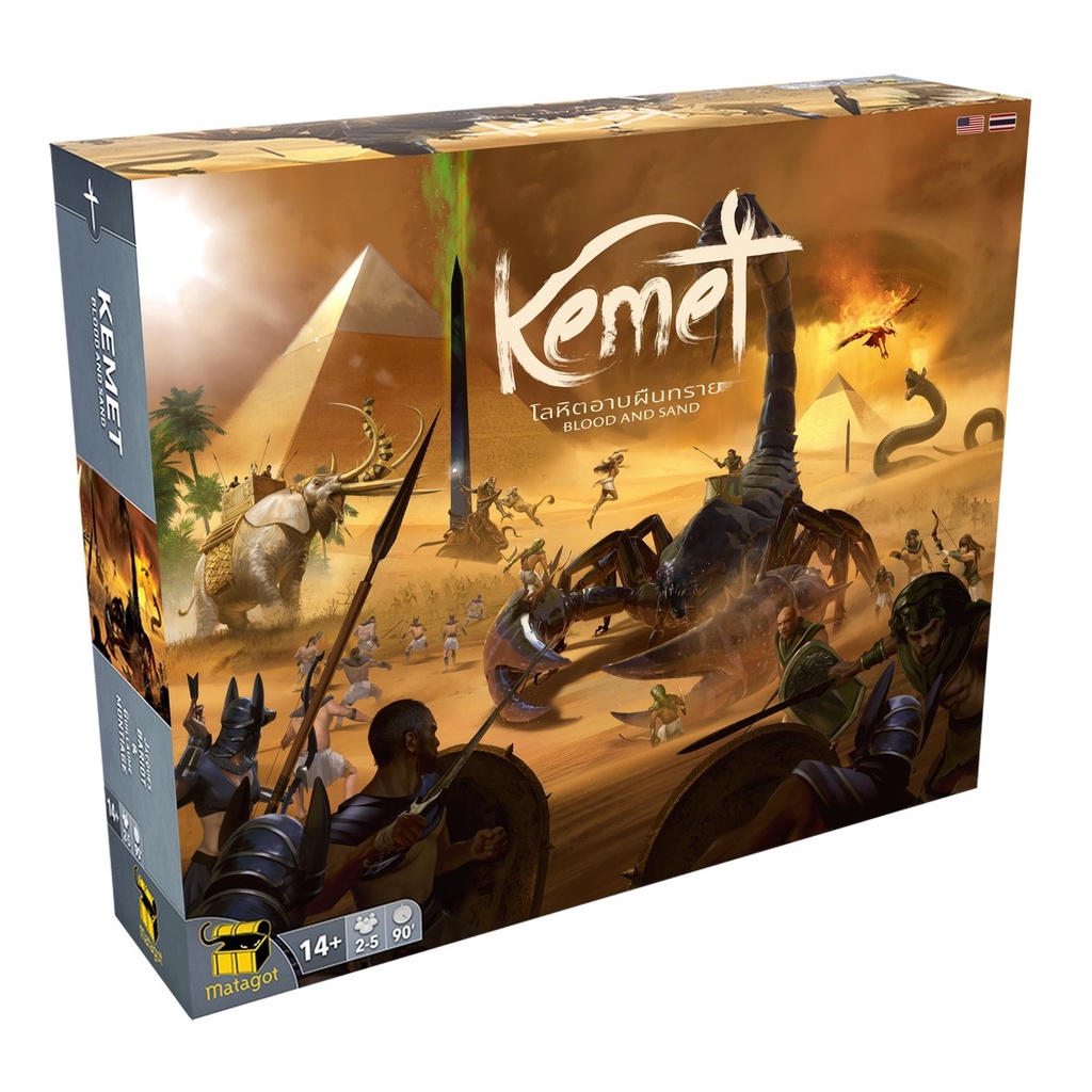 kemet-blood-and-sand-โลหิตอาบผืนทราย-thai-english-version-boardgame
