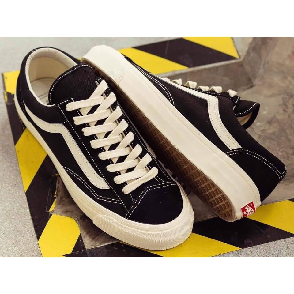 Vans Vault OG Style 36 LX Black Marshmallow Size US10 Shopee Thailand