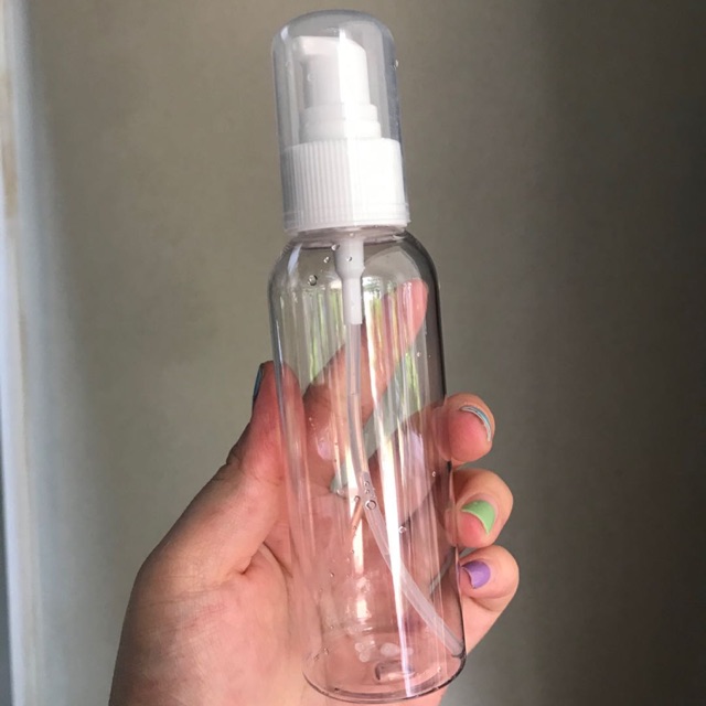 ขวดหัวปั๊ม100มล-พร้อมฝา-พร้อมส่ง