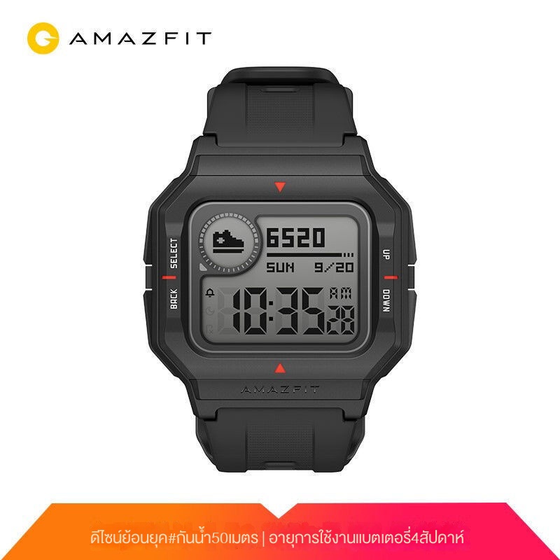 gt-amazfit-huami-neo-นาฬิกาข้อมือสมาร์ทวอทช์-เชื่อมต่อบลูทูธ-วัดอัตราการเต้นหัวใจ-สไตล์สปอร์ต-สําหรับผู้ชาย-และผู้หญิง