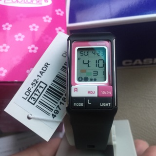 นาฬิกาข้อมือ Casio Poptone รุ่น LDF-52-1ADR  นาฬิกาข้อมือสำหรับผู้หญิง สีสรรสดใส