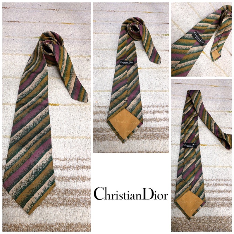christian-dior-ties-silk-แท้