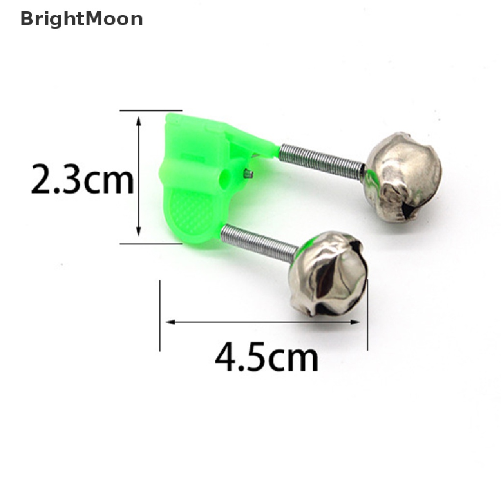 brightmoon-กระดิ่งเตือนปลากินเบ็ดตกปลา-10-ชิ้น