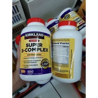 🧸วิตามินบีรวม Kirkland Signature Super B-Complex, 500 Tablets🧸