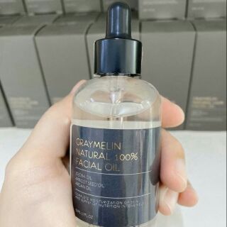 แค่หยดเดียวผิวก็ฉ่ำได้ Graymelin Natural 100% Facial Oil 50ml