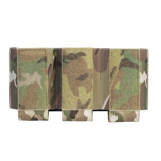 Pew กระเป๋ายุทธวิธี 5.56 Triple Mag Pouch ตะขอยืดหยุ่น &amp; ห่วง DOPE สไตล์ Ferro OT52