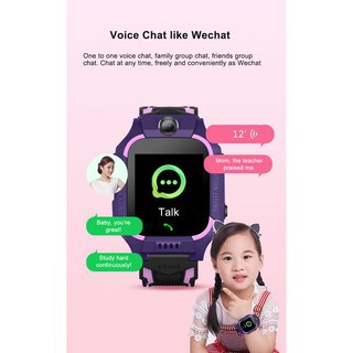 ภาพสินค้าพร้อมส่งทุกสี  นาฬิกาเด็ก รุ่นQ19 เมนูไทย ใส่ซิมโทรได้ ติดตามตำแหน่ง GPS SmartWatch ป้องกันเด็กหาย พร้อมส่ง จากร้าน bunnyy_shop_ บน Shopee ภาพที่ 4
