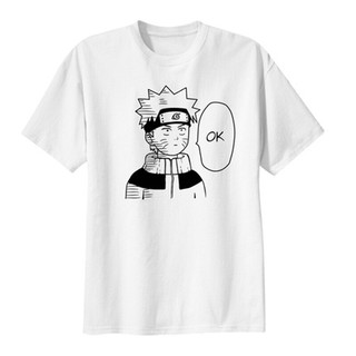 [S-5XL]เสื้อยืดคลาสสิก ลายการ์ตูนนารูโตะ