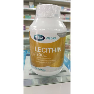 ภาพขนาดย่อของภาพหน้าปกสินค้าMega We Care Lecithin 100 แคปซูล บำรุงสมอง ตับ ป้องกันท่อน้ำนมอุดตัน บำรุงตับ จากร้าน megahealthcareth บน Shopee ภาพที่ 1