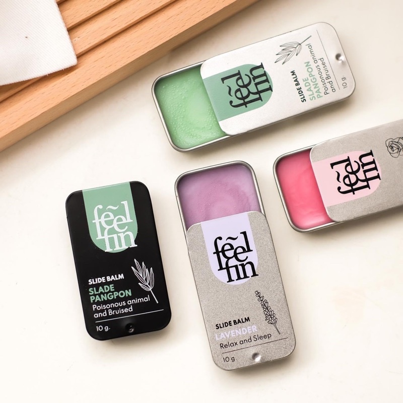 Aromatic Slide Balm by Feelfin ทาก็ฟิน ดมก็ฟิน | Shopee Thailand