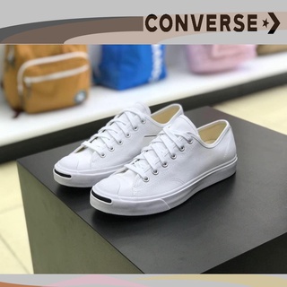 Converse Jack Purcell Cotton OX White (รับประกันสินค้าของแท้100%)