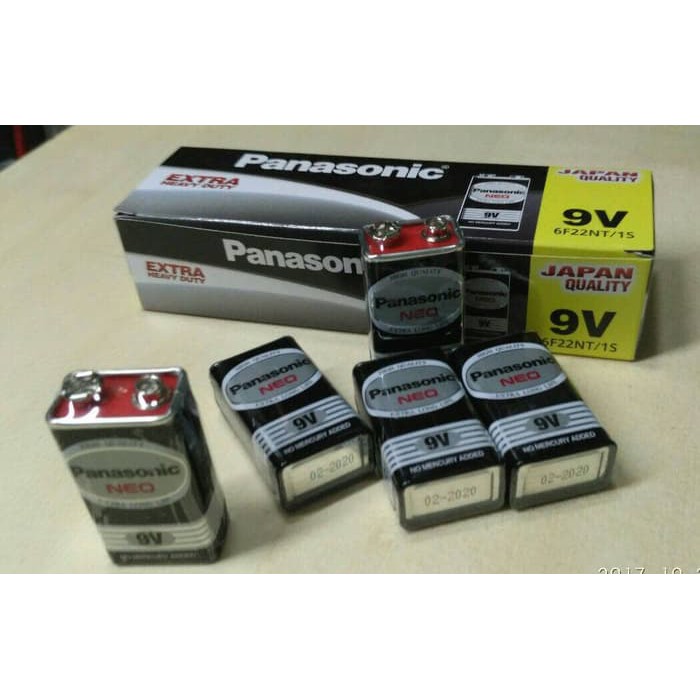 ถ่าน-9-โวล์ท-พานาโซนิค-panasonic-9-volt