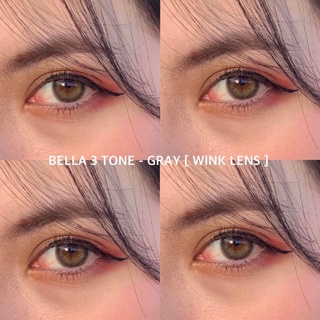 Bella 3 tone เทา รุ่นสีเทาฟุ้งละมุนไล่สีผสม ใส่สวยมากขนาดกลาง