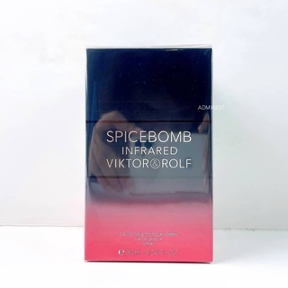 ส่งฟรี V&amp;R Viktor&amp;Rolf Spicebomb Infrared EDT 90ml กล่องซีล น้ำหอม OCT01