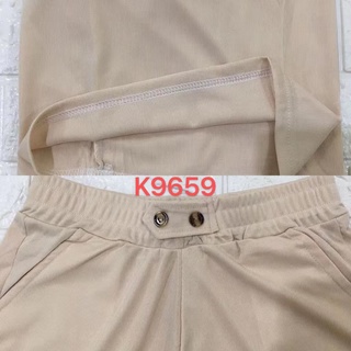 ภาพขนาดย่อของภาพหน้าปกสินค้ากางเกงขาบานสไตร์เกาหลี ราคาถูก พร้อมส่ง K9769 จากร้าน paojingjai บน Shopee ภาพที่ 5