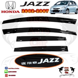 คิ้วกันสาด/กันสาด HONDA JAZZ 2002-2007