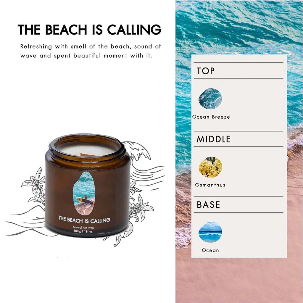 เทียนหอมไขรำข้าว-ch-lom-rice-wax-candle-the-beach-is-calling