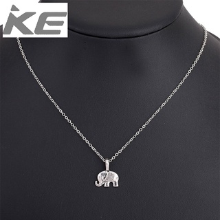 Jewelry Vintage Elephant Single Necklace Geometric Rule Animal Necklace for girls for women l