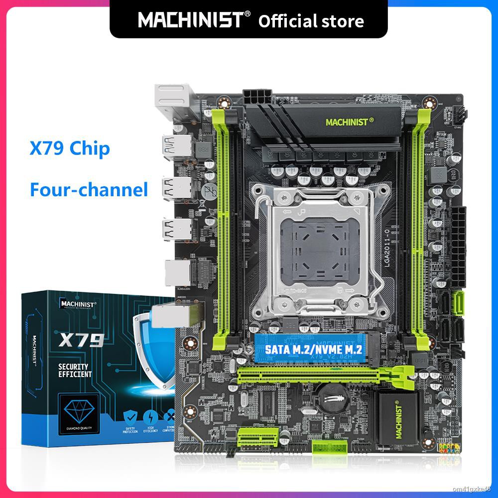 Machinist X79 Motherboard LGA 2011 CPU Support DDR3 REG ECC RAM Intel ...