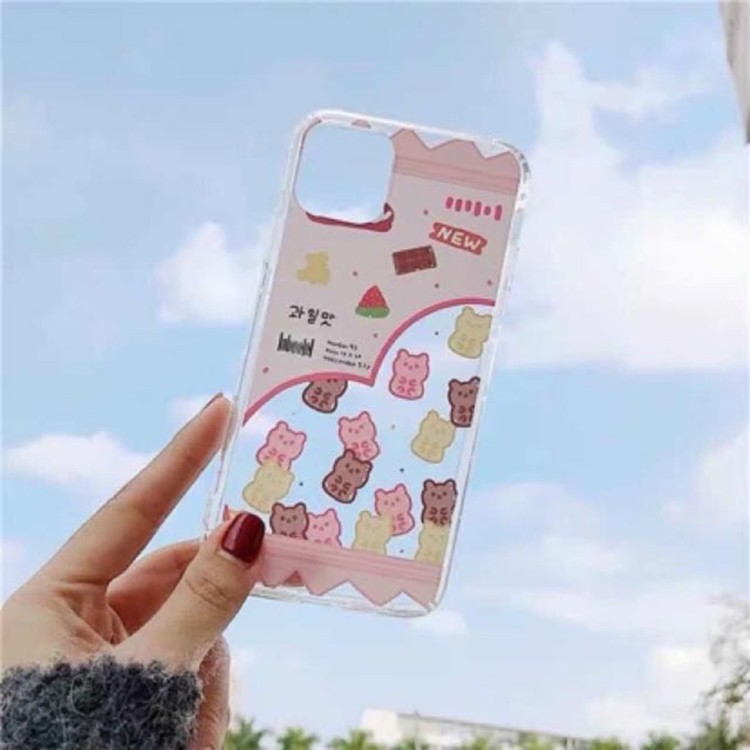 รูปภาพสินค้าแรกของเคสซิลิโคนสำหรับโทรศัพท์รุ่น 11/11Pro 11pro Max X XR XS XS MAX 6 7 8 plus 310