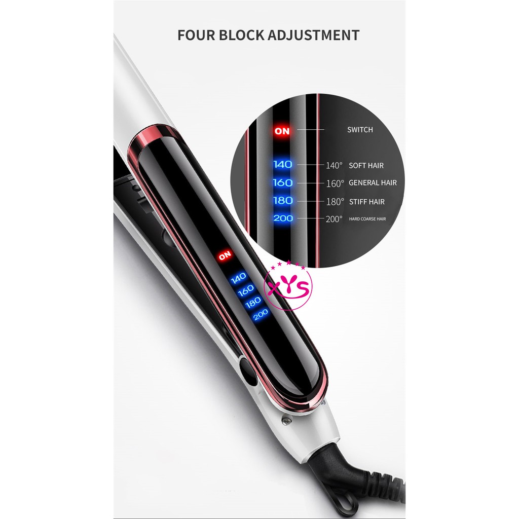 hair-straightener-เครื่องม้วน-หนีบผมไฟฟ้า-จอแสดงผลled