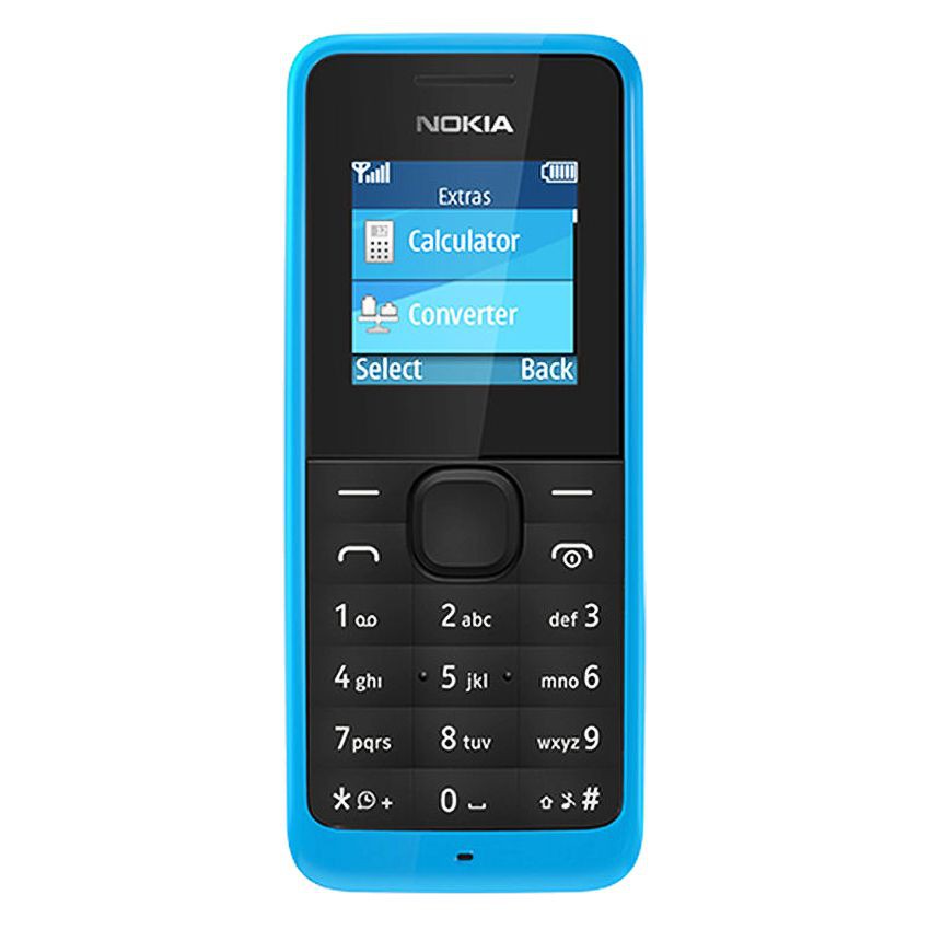 โทรศัพท์มือถือโนเกีย-ปุ่มกด-nokia-105-สีฟ้า-3g-4g-รุ่นใหม่-2020