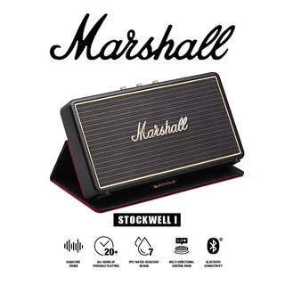 ภาพขนาดย่อของภาพหน้าปกสินค้ามาร์แชลลำโพงสะดวกMarshallMARSHALL StockwellRock Bass Portable Retro Wireless Bluetooth Speaker Sound OriginalStockwellGe จากร้าน harman.mall บน Shopee