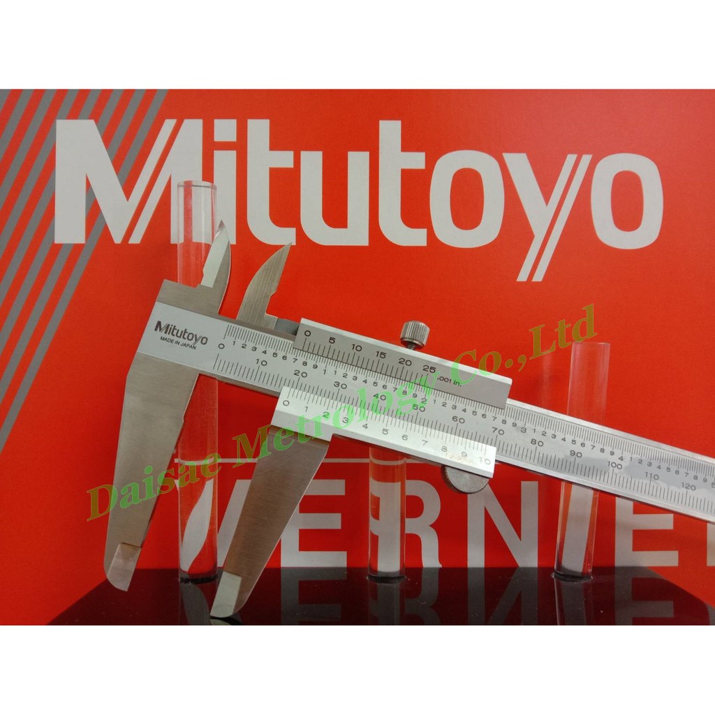 mitutoyo-vernier-caliper-รุ่น-530-104-ค่าความละเอียด-0-05mm-สินค้าใหม่-ภาพถ่ายจากสินค้าจริง