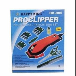 ภาพหน้าปกสินค้าHappy King ปัตตาเลี่ยนตัดผม แบตตาเลี่ยนไฟฟ้า ที่ตัดผมชาย Proclipper รุ่น HK-900 ซึ่งคุณอาจชอบสินค้านี้