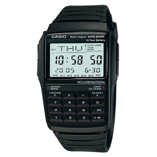 Casio Data Bank นาฬิกาข้อมือ รุ่น DBC-32-1 - สีดำ