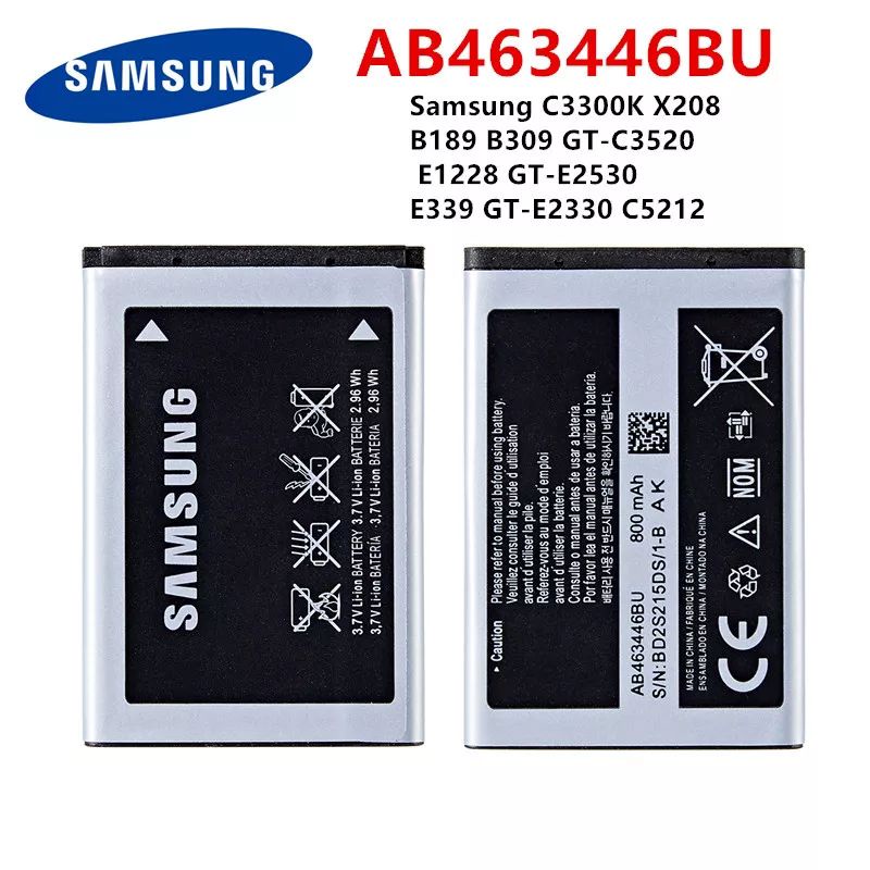 แบตab463446bu-ab043446be-ab553446bu-แบตเตอรี่-samsung-c3300k-x208-b189-b309-gt-c3520-e1228-gt-e2530-e339-gt-e2330-c5212